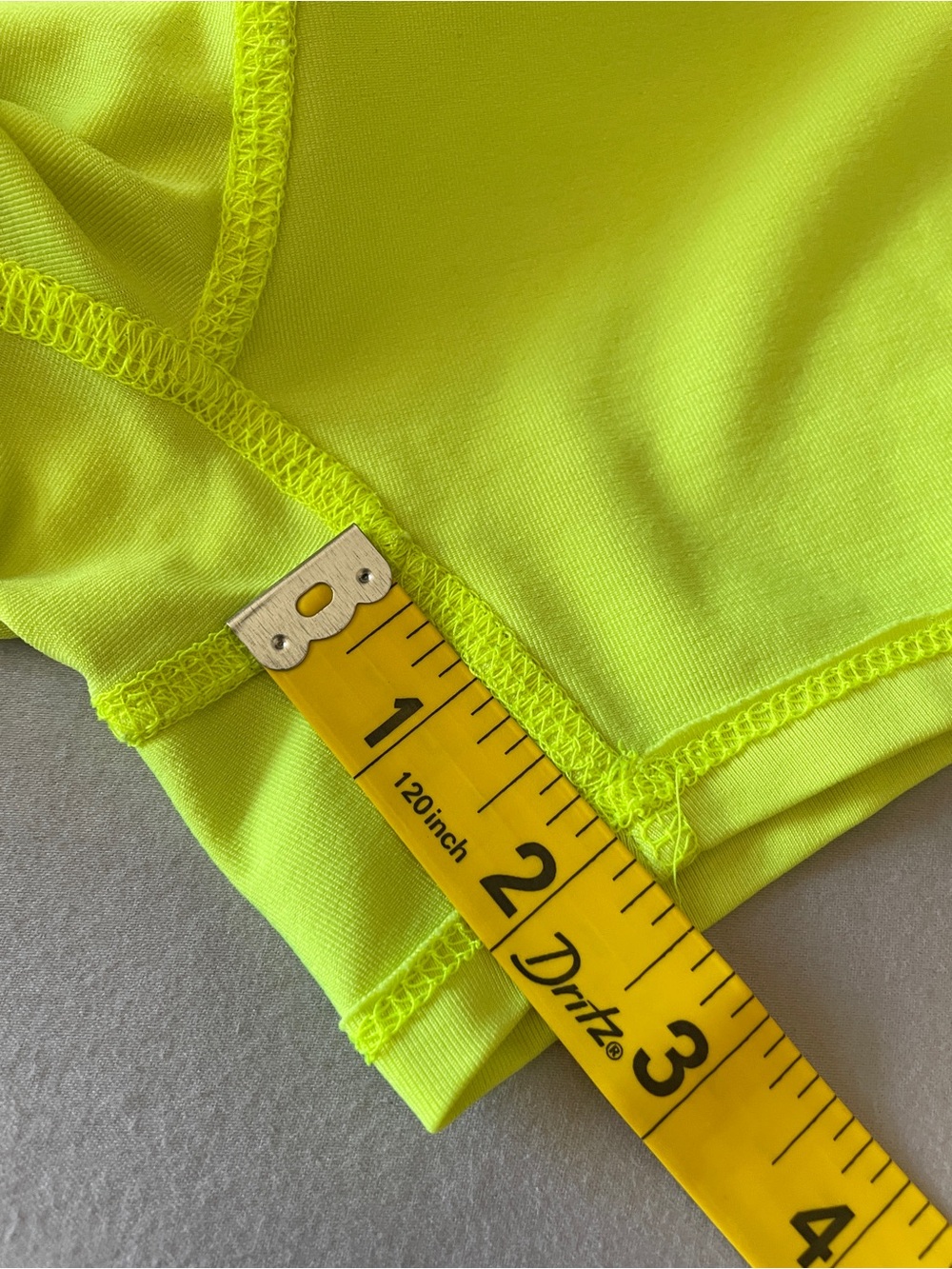 Lucky in Love Neon Lime Tennis Pickleball Skort Skirt, Tiered Layers, Sz Medium - Picture 7 of 9